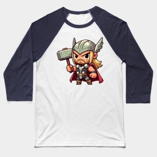 Cute Thor from scandinavian mythology Baseball T-Shirt